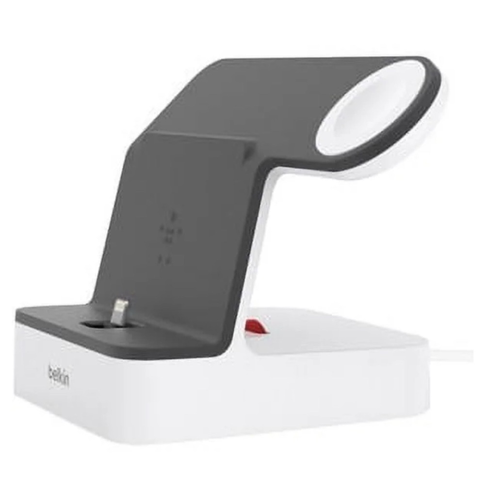 Belkin PowerHouse™ 2-in-1 iPhone & Apple Watch Charging Dock, White